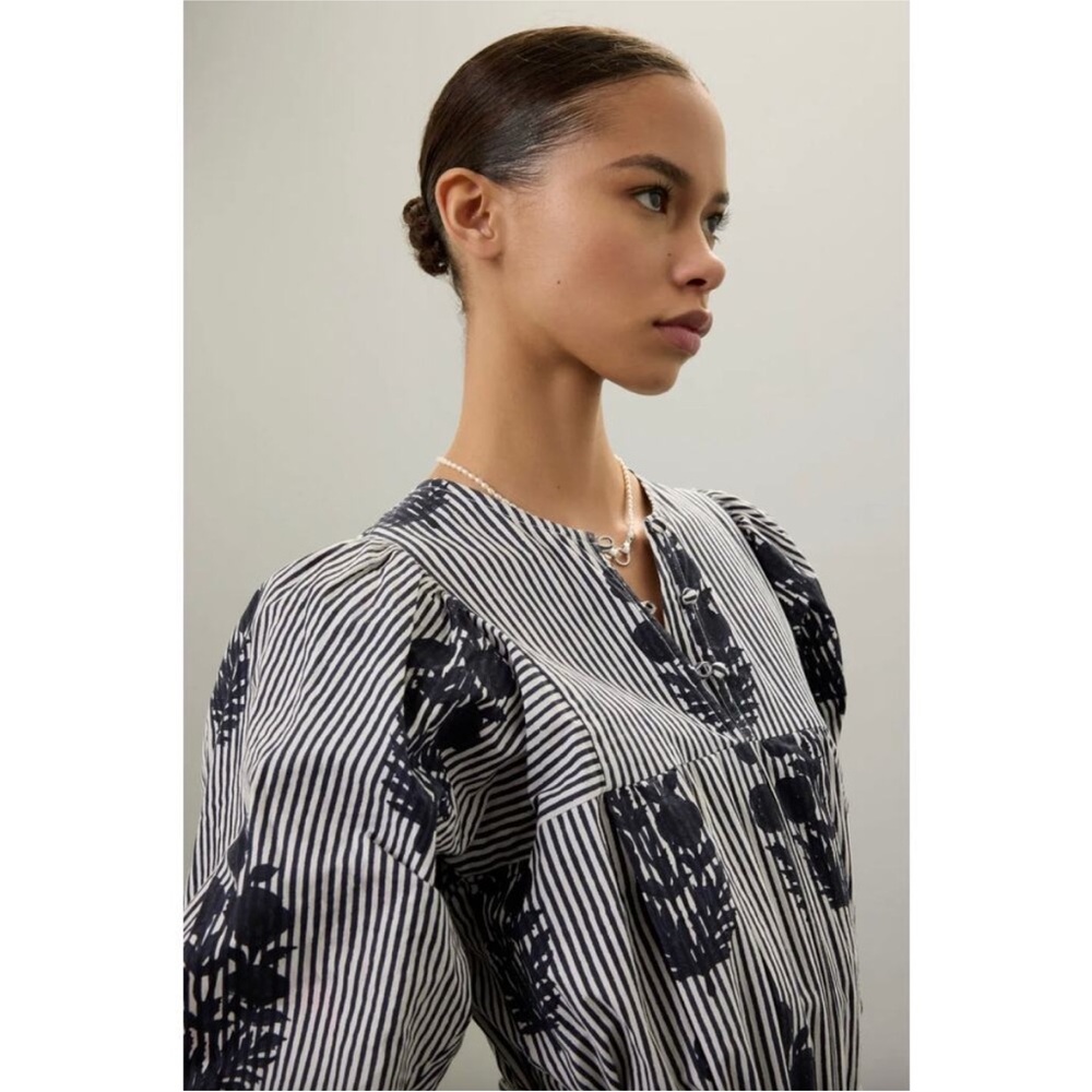 SZ Blockprints Aaron Navy Dress, Size: XS - Picture 4 of 10